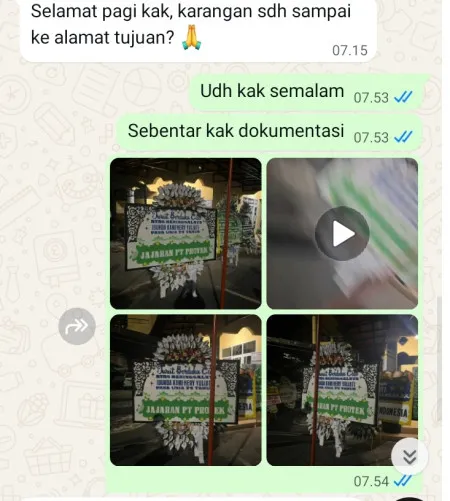 Pengiriman Papan Bunga Selamat Kuningan