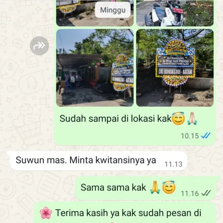 Pengiriman Papan Bunga Duka Kuningan