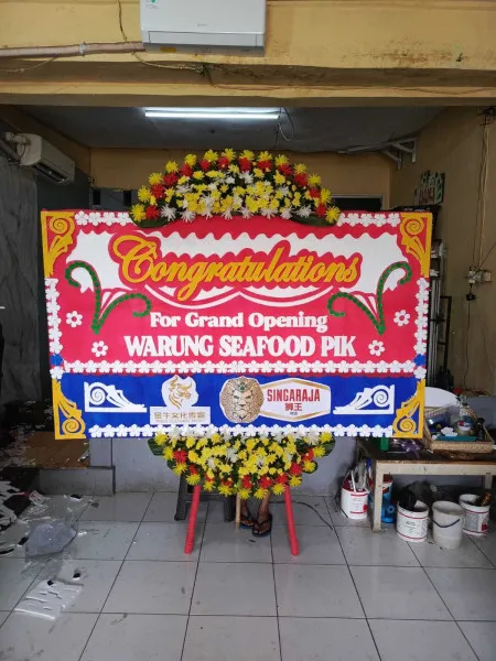 Papan Bunga Ucapan Selamat Kuningan