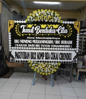 Papan Bunga di Kuningan