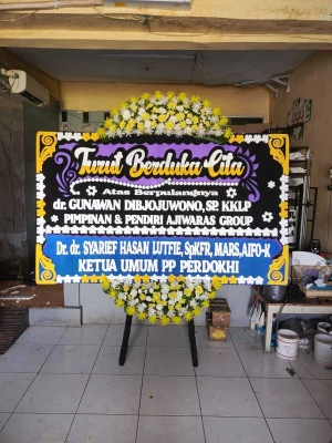 Papan Bunga di Kuningan